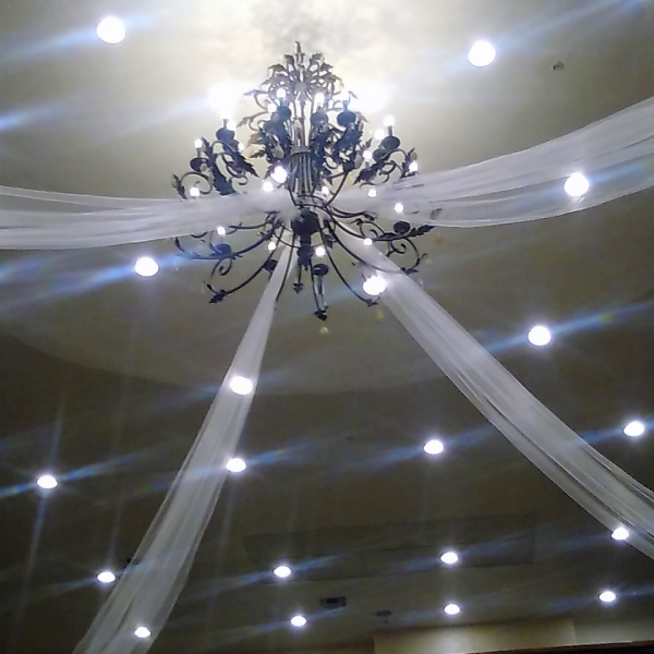 Tulle ceiling